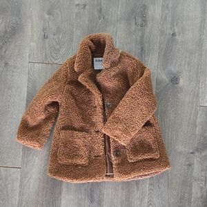 Old Navy Kids Brown Sherpa Jacket